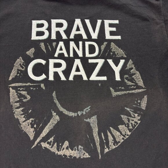 Vintage Melissa Etheridge Brave & Crazy Concert Band Shirt Black Sz S/M (Tag L) - Picture 8 of 9